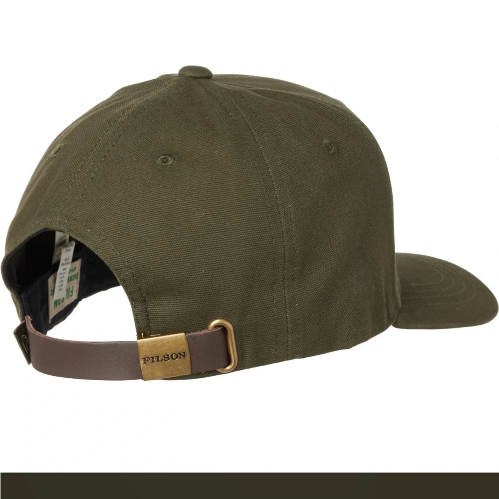 Filson Ducks Unlimited Logger Cap Hat Olive Dark Retro One Size New $55 Tags